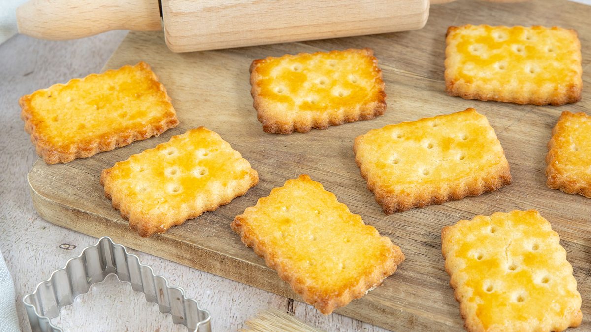 Butterkekse backen