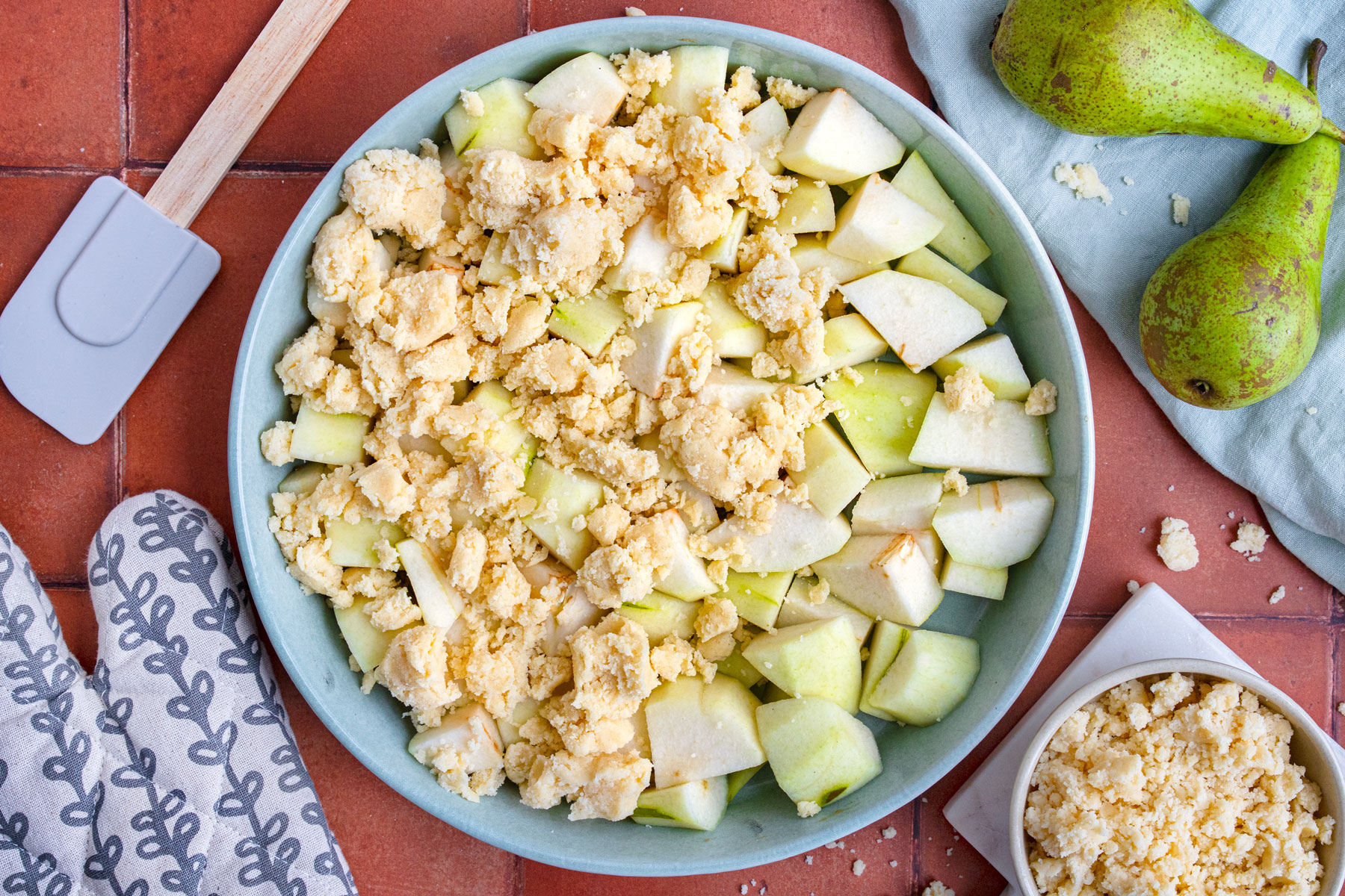 Butterstreusel Grundrezept