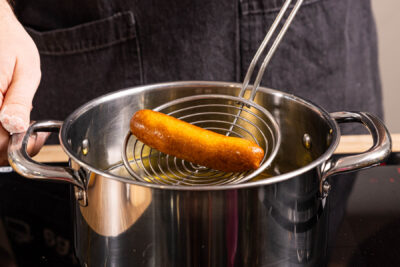 Corn Dog frittieren