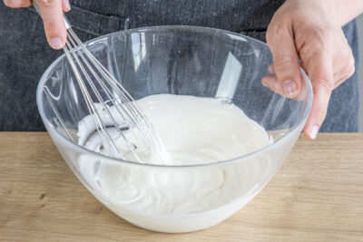 Frischkäse verrühren
