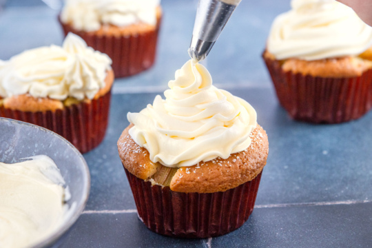 Cupcake-Creme: Grundrezept für Muffin-Topping