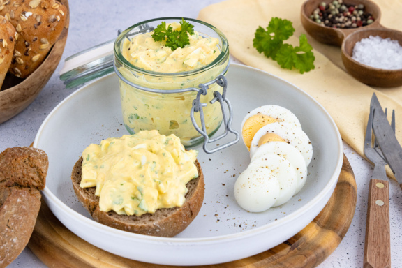 Eiersalat mit Joghurt