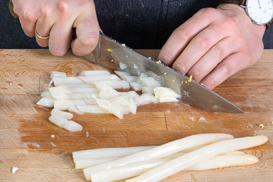 Eiersalat mit Spargel | Rezept