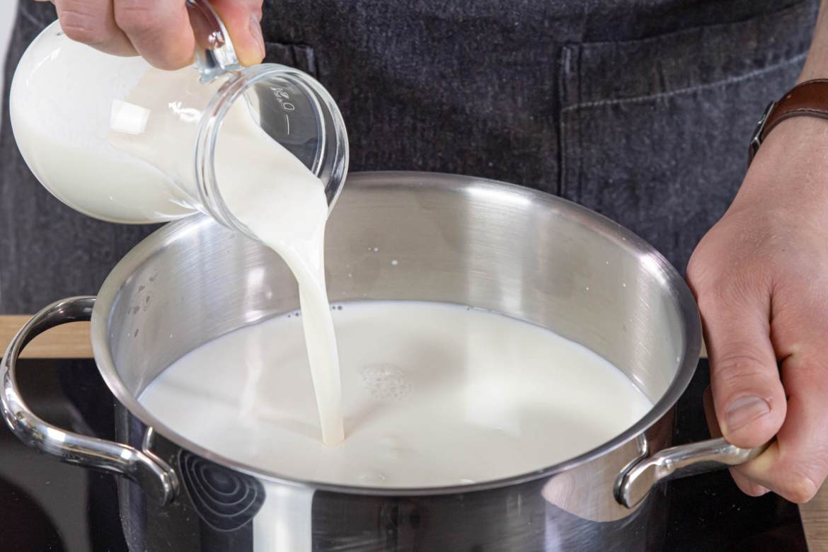 Frischen Ricotta selber machen | Rezept