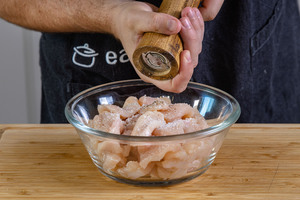 Hähnchen würzen