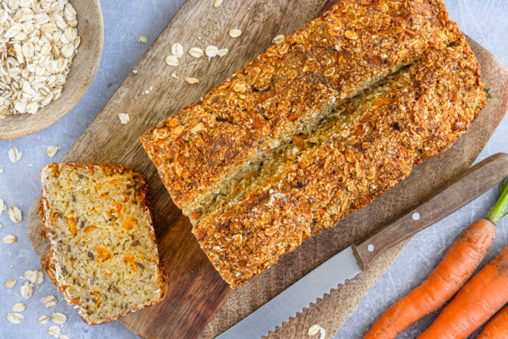 Gesundes Haferbrot mit Quark backen