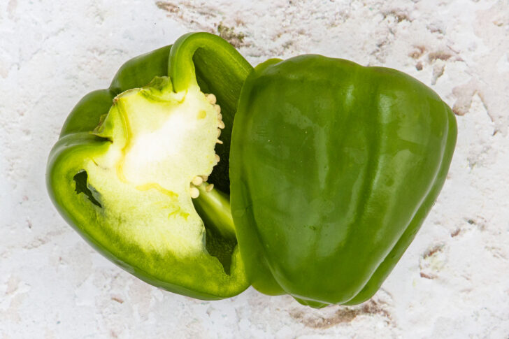grüne Paprika