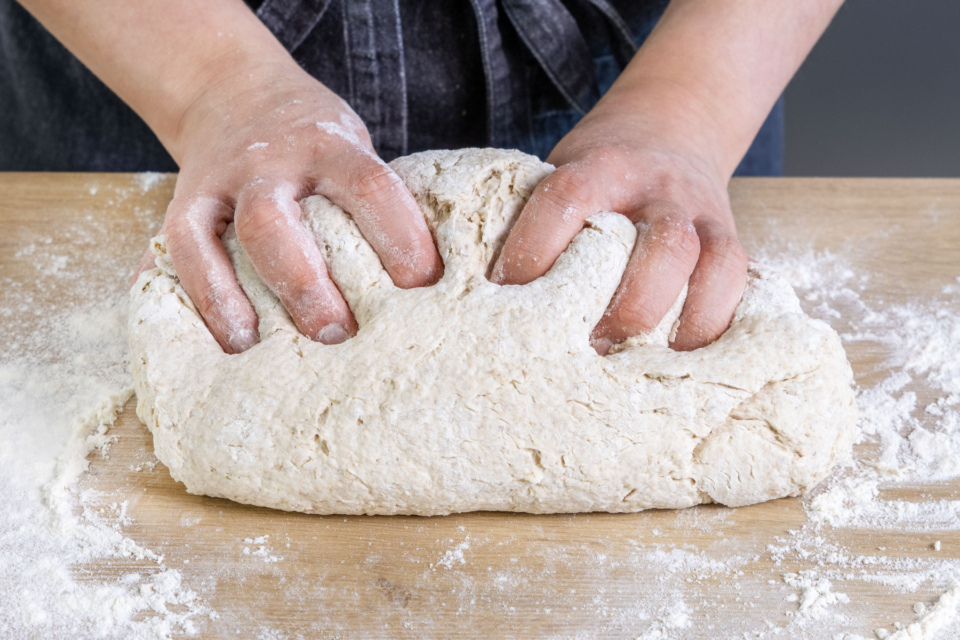 Haferflocken-Quark-Brot