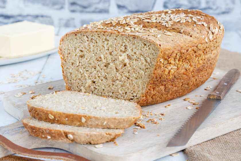 Haferflocken-Quark-Brot