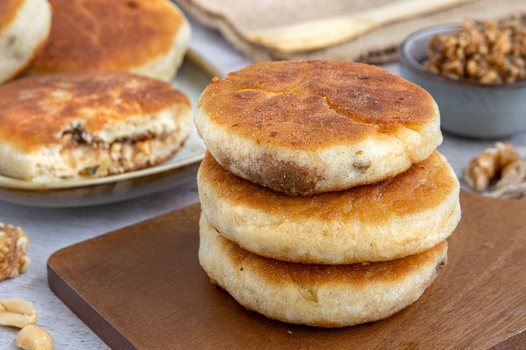 Hotteok koreanische Pancakes