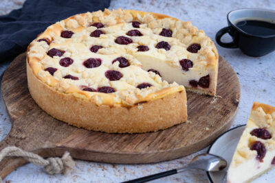 Käsekuchen ohne Ei mit Quark