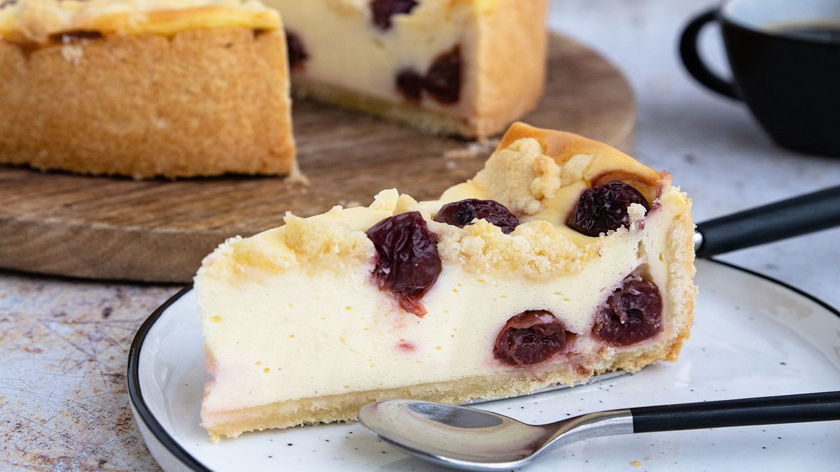 Käsekuchen ohne Ei mit Quark | Rezept - eat.de