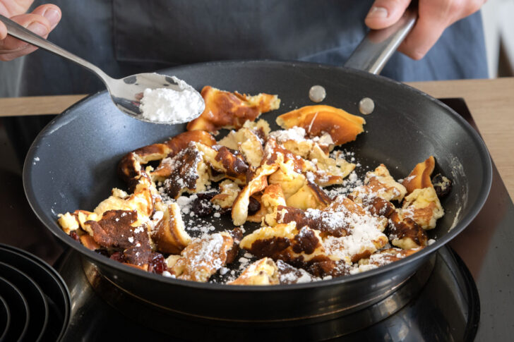 Karamellisierter Kaiserschmarrn
