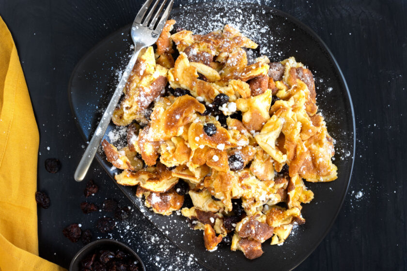 Karamellisierter Kaiserschmarrn