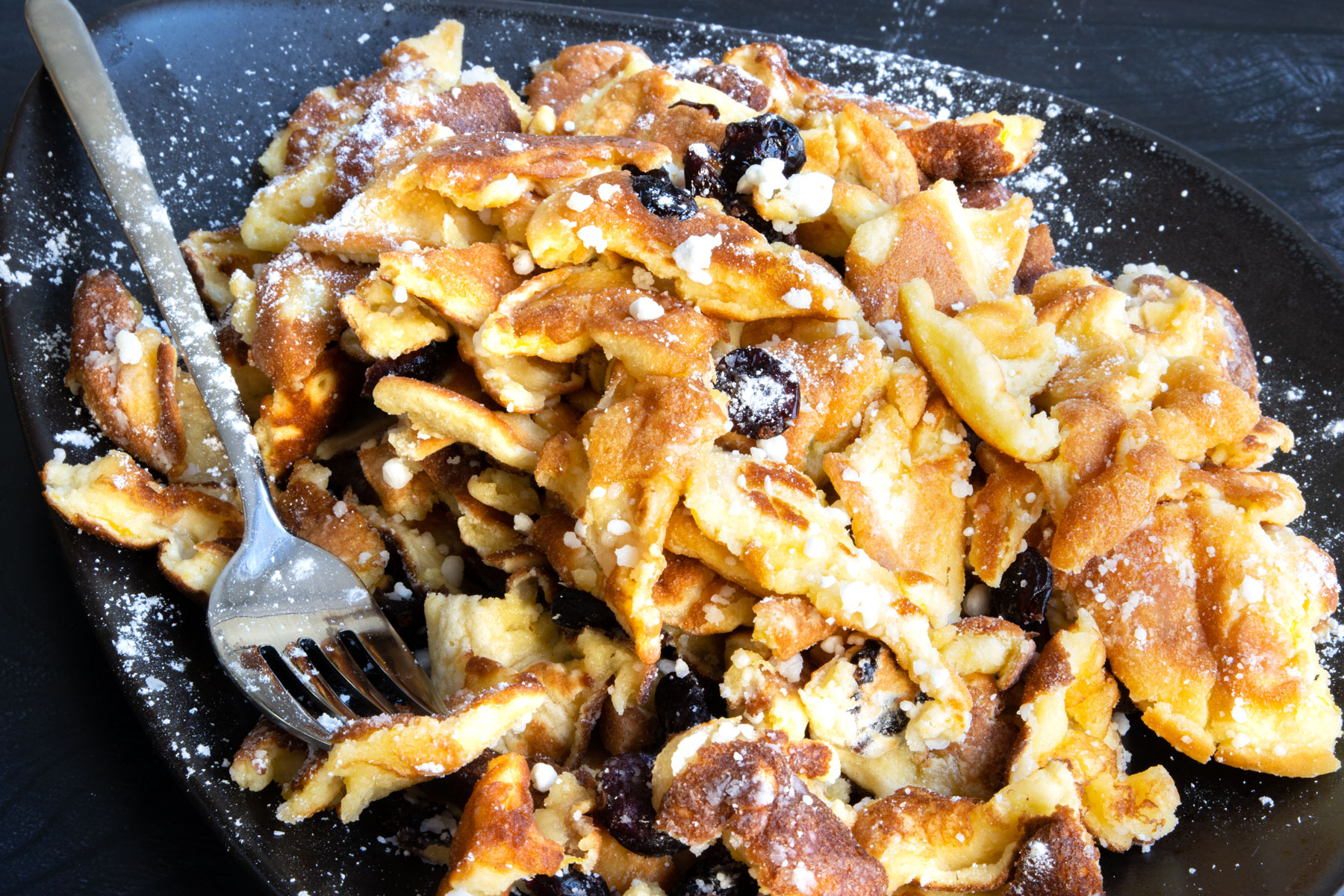 Karamellisierten Kaiserschmarrn