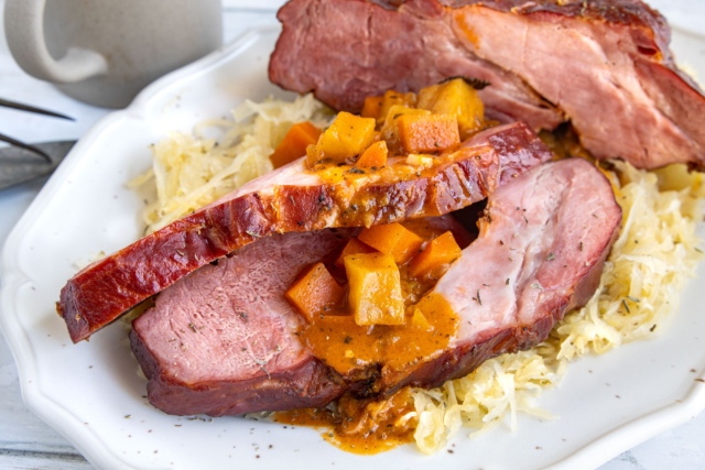 Kasslerkamm schmoren | Rezept - eat.de