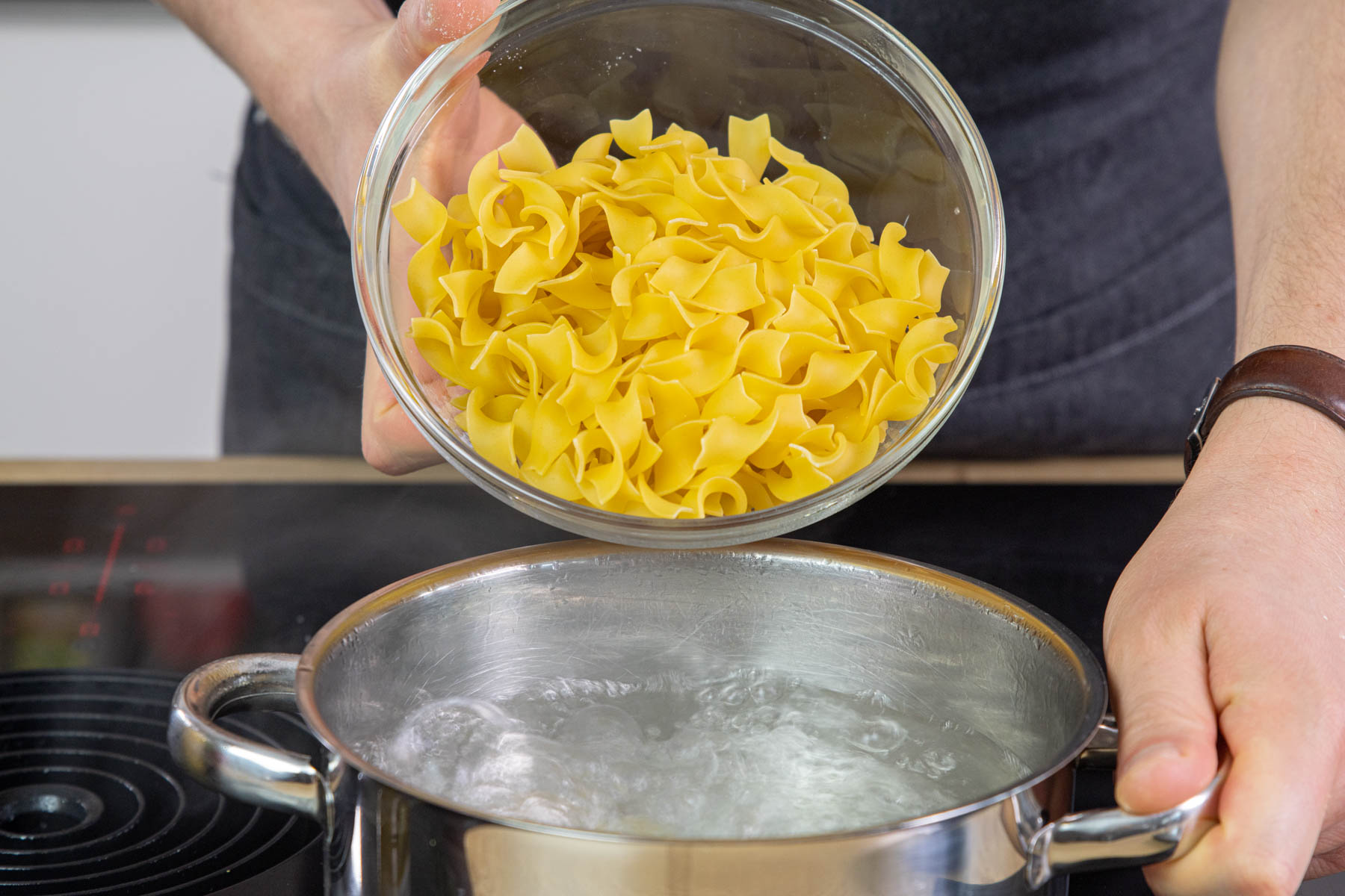 Pasta kochen