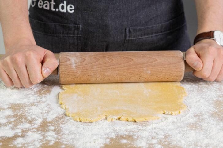 Teig ausrollen