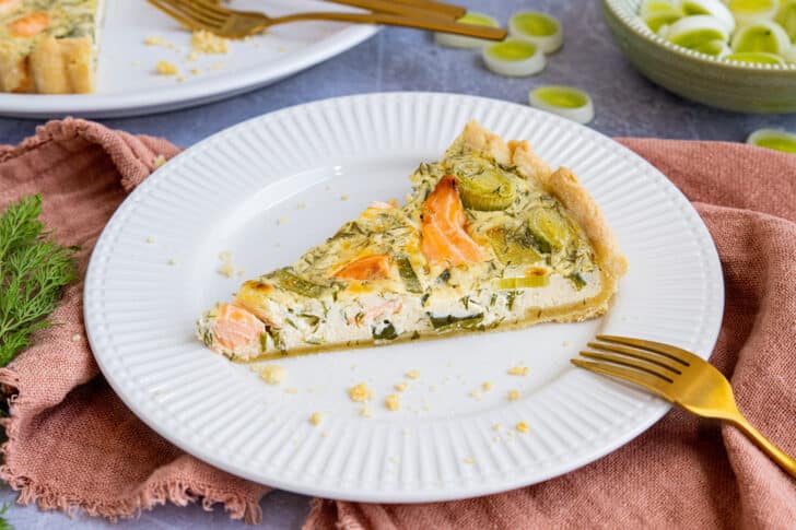 Lachs-Quiche