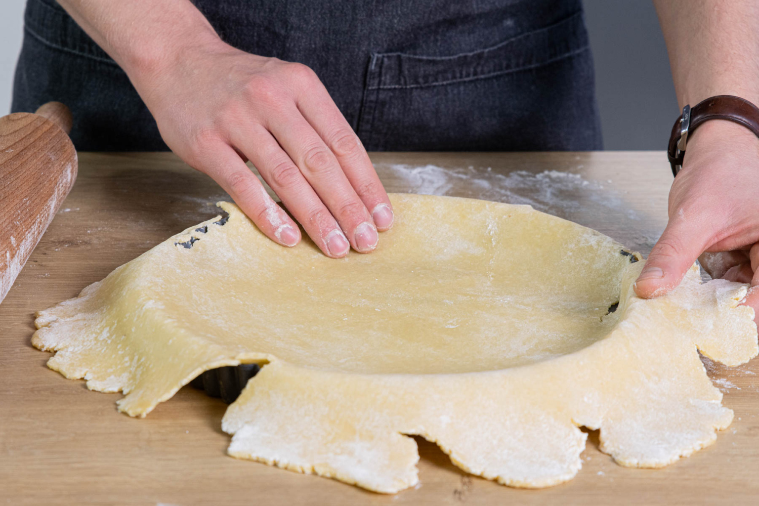 Lachs-Spinat-Quiche | Rezept- eat.de
