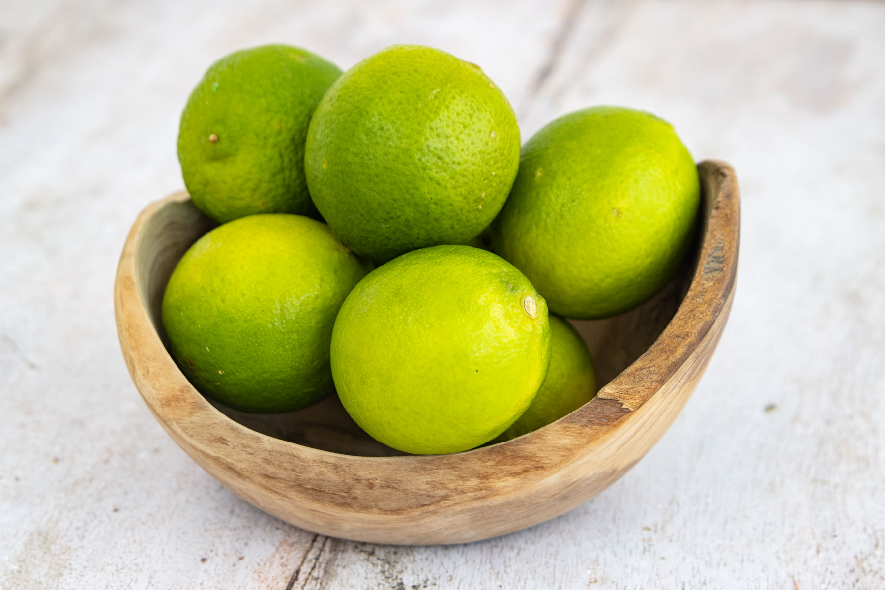 grüne Früchte Limetten