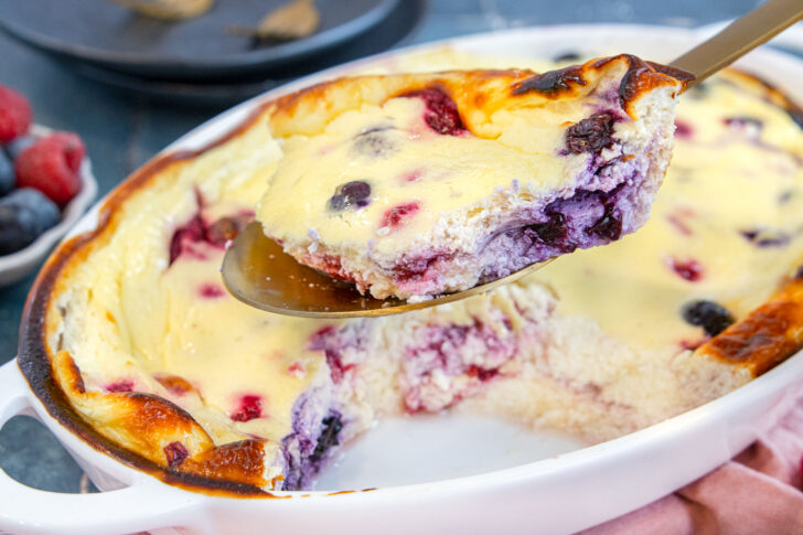 Low Carb Quarkauflauf ohne Zucker