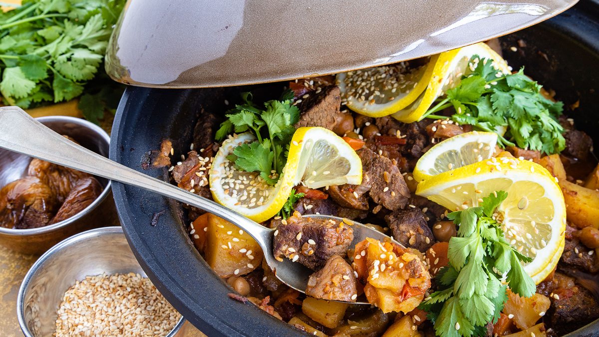Marokkanische Tajine mit Rindfleisch | Rezept - eat.de