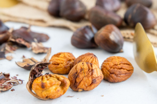 Maronen im Backofen rösten: Esskastanien-Rezept