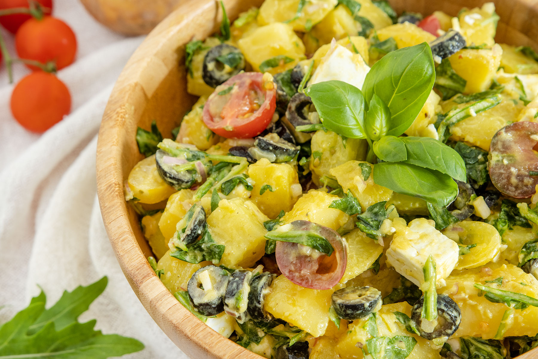 Mediterraner Kartoffelsalat