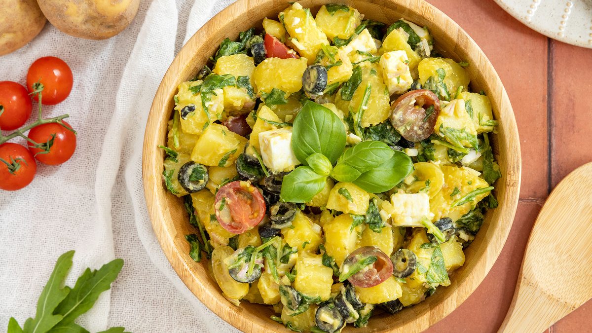 Mediterraner Kartoffelsalat
