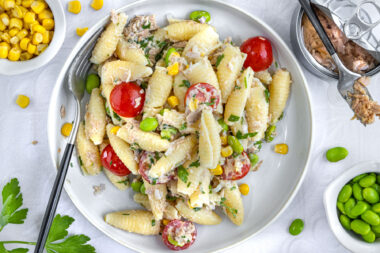 Nudelsalat mit Thunfisch