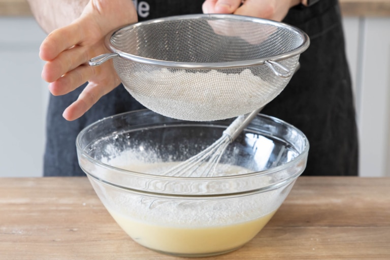 Ofen-Apfelpfannkuchen vom Blech | Rezept - eat.de