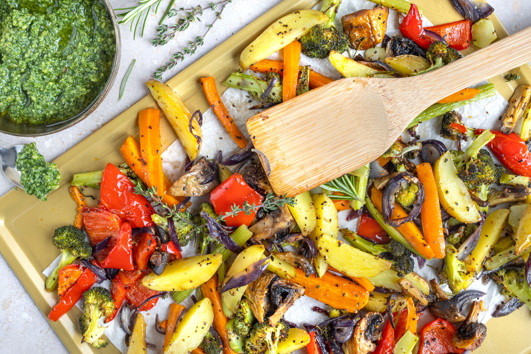 Ofengemüse vom Blech Rezept Ofengemüse vom Blech Rezept