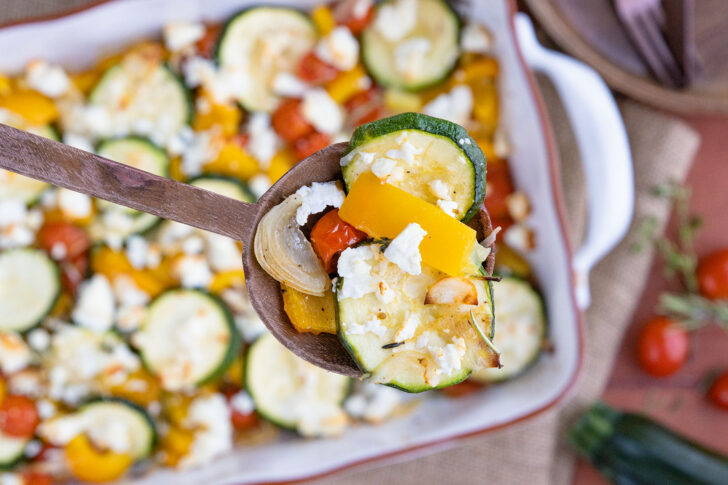 Ofengemüse mit Feta
