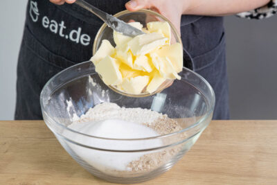 Butter dazugeben