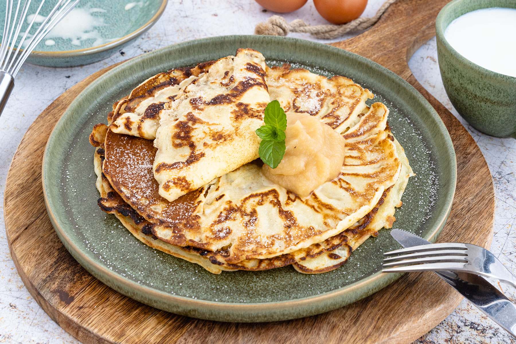 Pfannkuchen Rezepte: schnelle &amp; einfache Grundrezepte