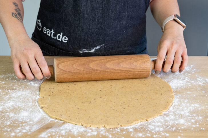 Teig ausrollen