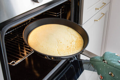 Original österreichischen Kaiserschmarrn im Backofen ausbacken