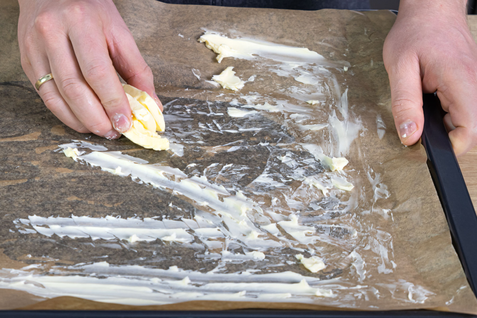 Pfannkuchen aus dem Backofen