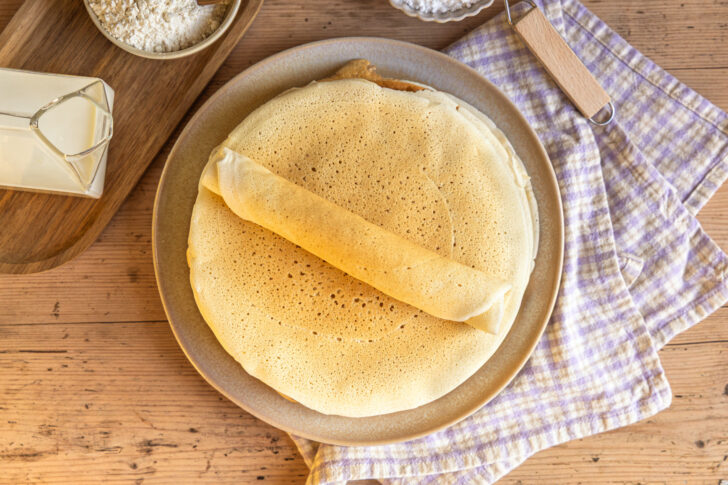 Pfannkuchen ohne Ei