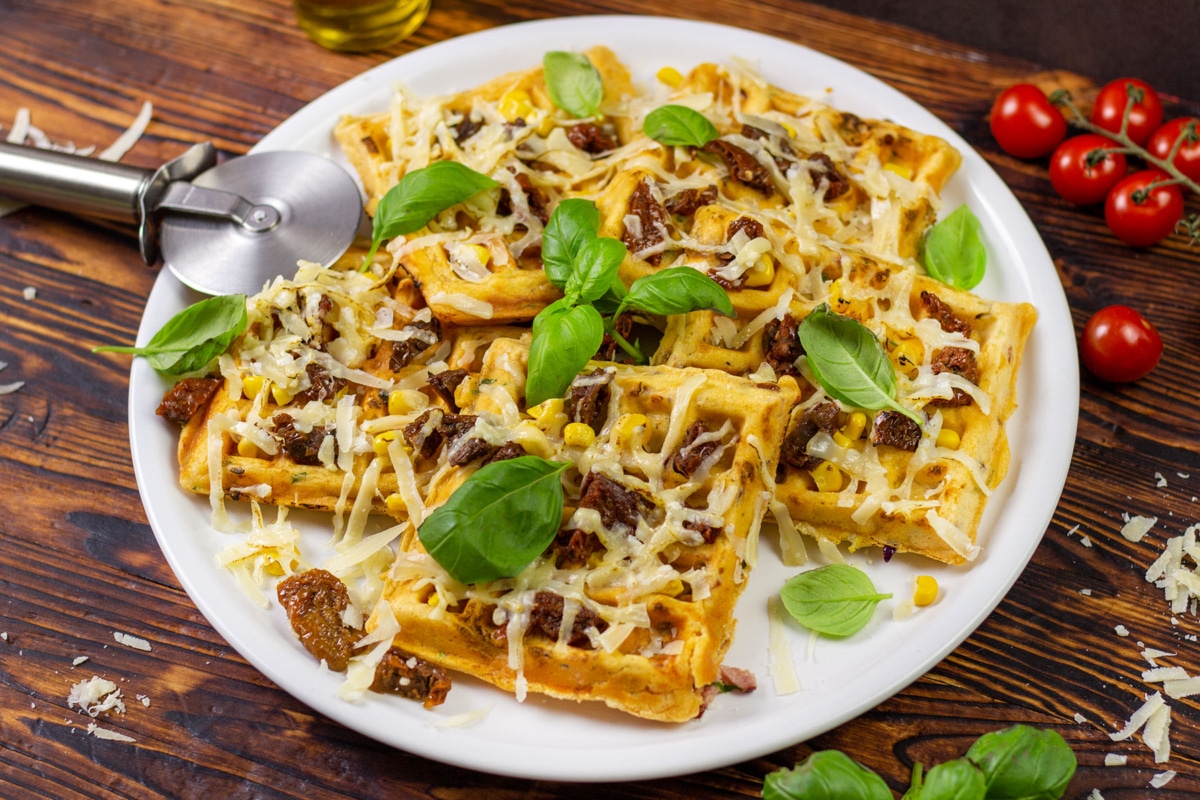 Pizzawaffeln | Rezept - eat.de