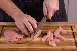 fleisch schneiden