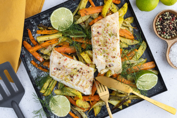 Rotbarschfilet im Backofen