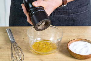 Pfeffer & Salz dazugeben