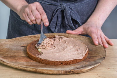 Buttercreme verstreichen
