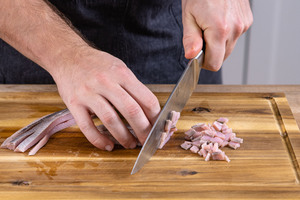 Matjesfilet schneiden