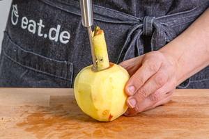 Äpfel entkernen