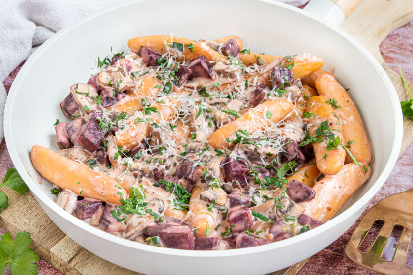 Schupfnudel-Pfanne mit Gemüse
