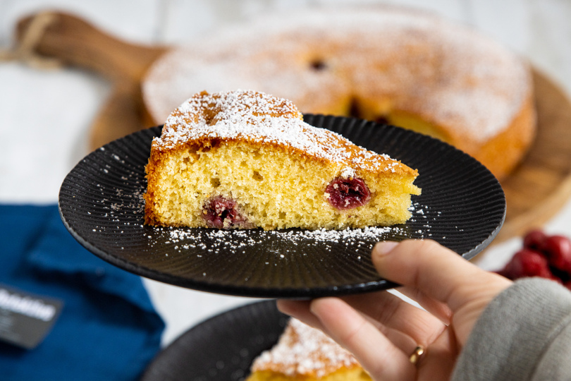 Tante Mathildas Kirschkuchen