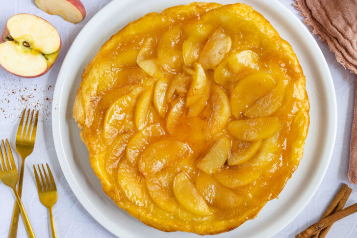 Tarte-Tatin mit Blätterteig